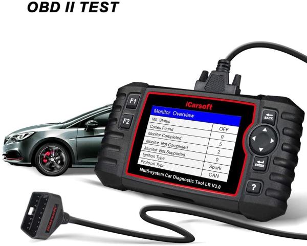 Professional Scanner Full System Diagnostics iCarsoft LR 3.0 for Land Rover and Jaguar from 1995.